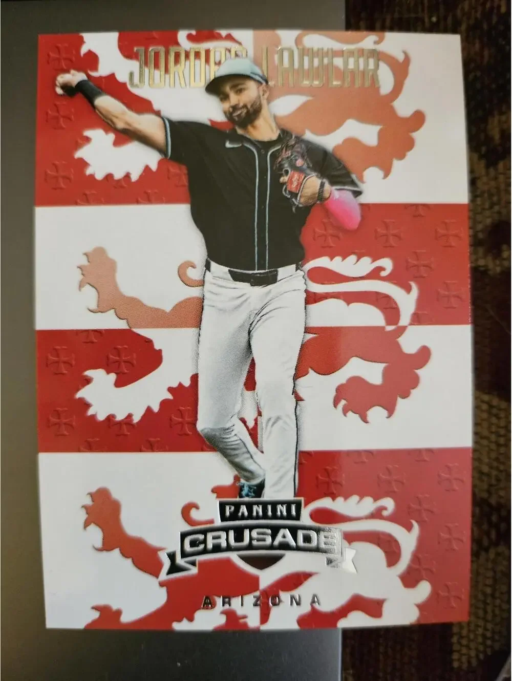 2025 Panini Crusade - Jordan Lawlar #154 - Diamondbacks